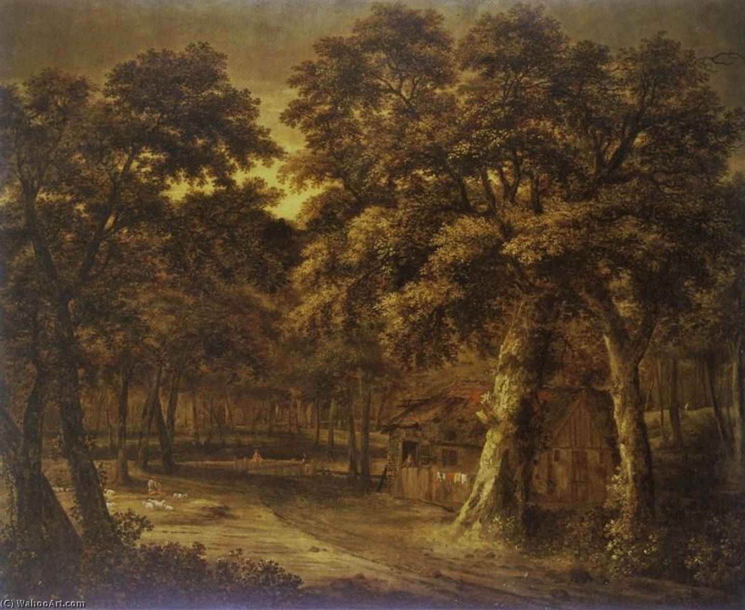 Landscape In Woodland — Philips De Koninck