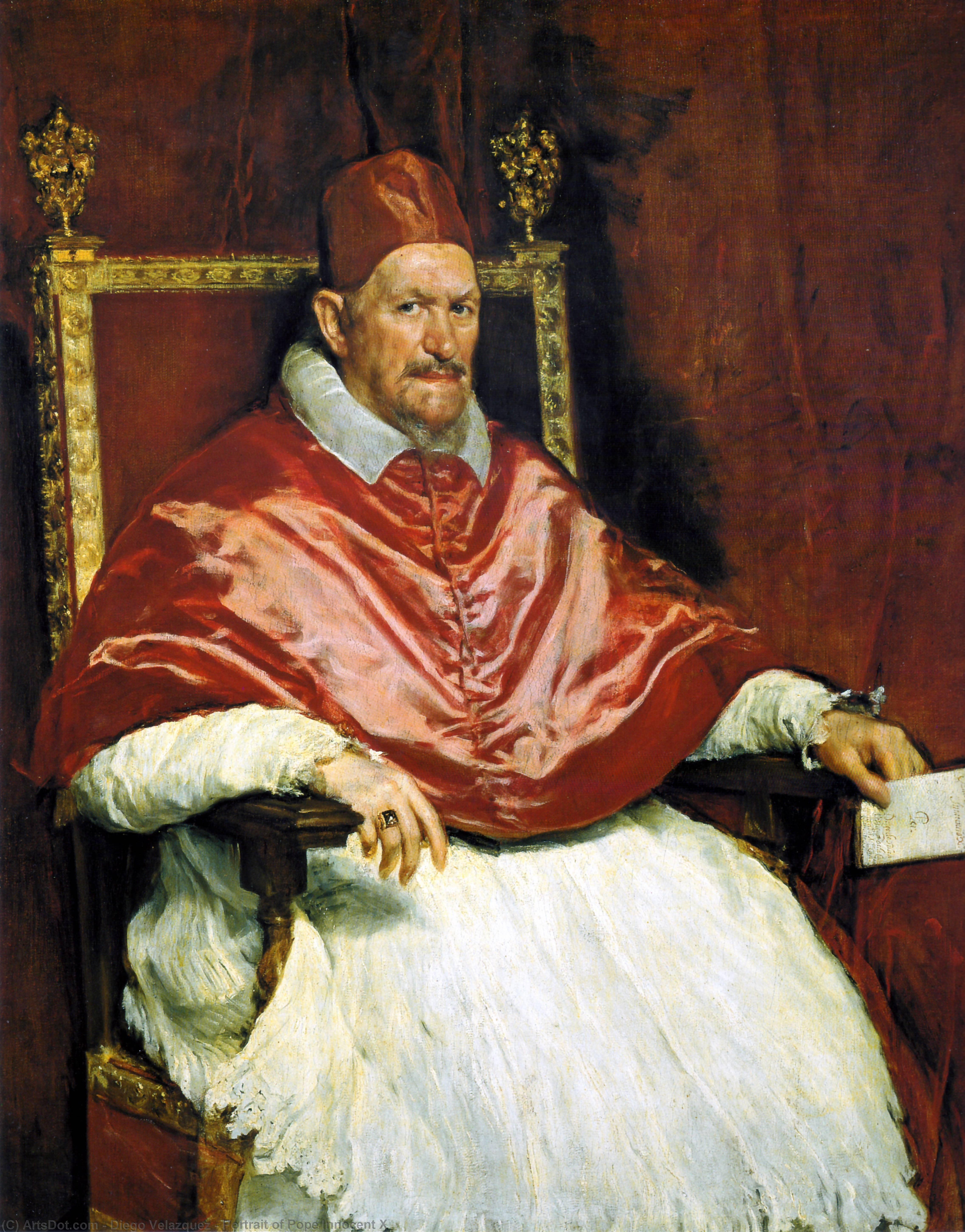 Portrait Of Pope Innocent X — Diego Velázquez