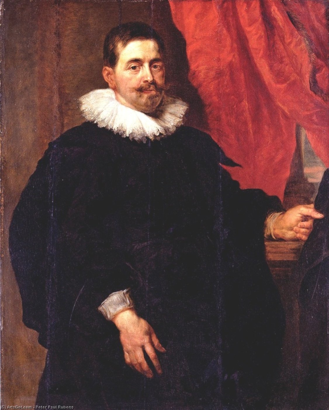 Portrait Of A Man, Probably Peter Van Hecke — Peter Paul Rubens