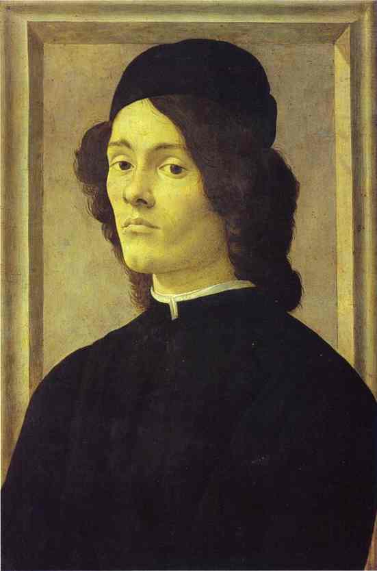 Portrait Of A Man — Sandro Botticelli