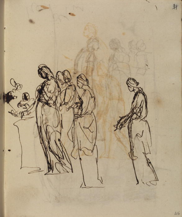 Page From A Sketchbook 58 — George Romney