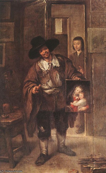 The Picture Seller — José Antolinez