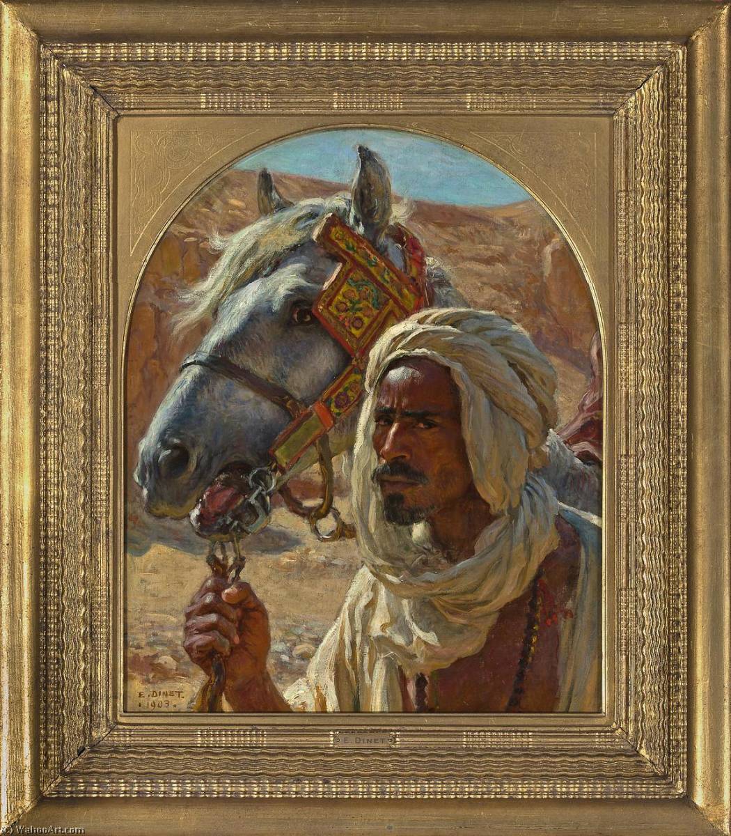 L'arabe Et Son Cheval — Alphonse Etienne Dinet (nasreddine Dinet)