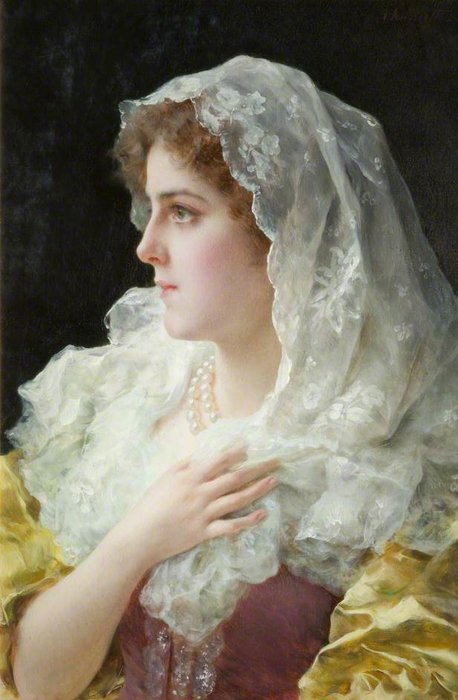 An English Beauty — Federigo Andreotti