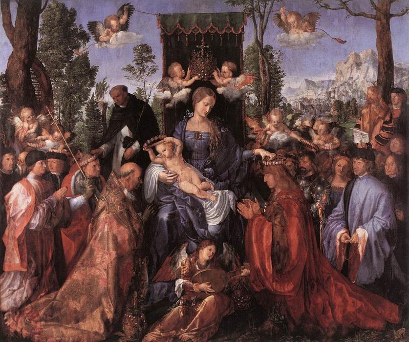 Feast Of The Rose Garlands — Albrecht Dürer