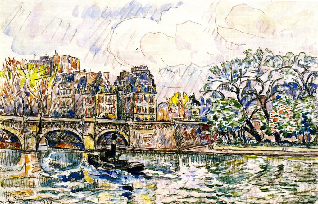 The Pont Neuf, Paris — Paul Signac