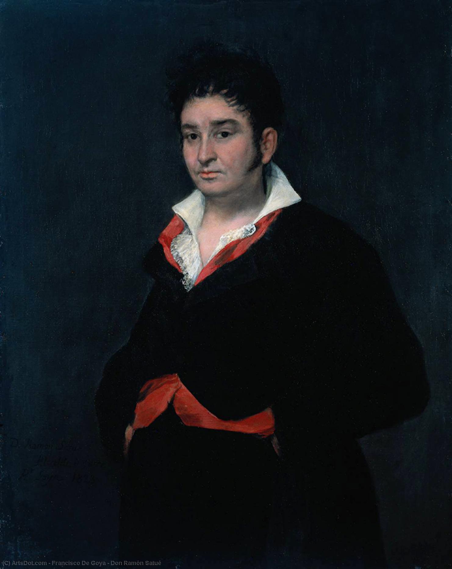 Don Ramón Satué — Francisco José De Goya Y Lucientes