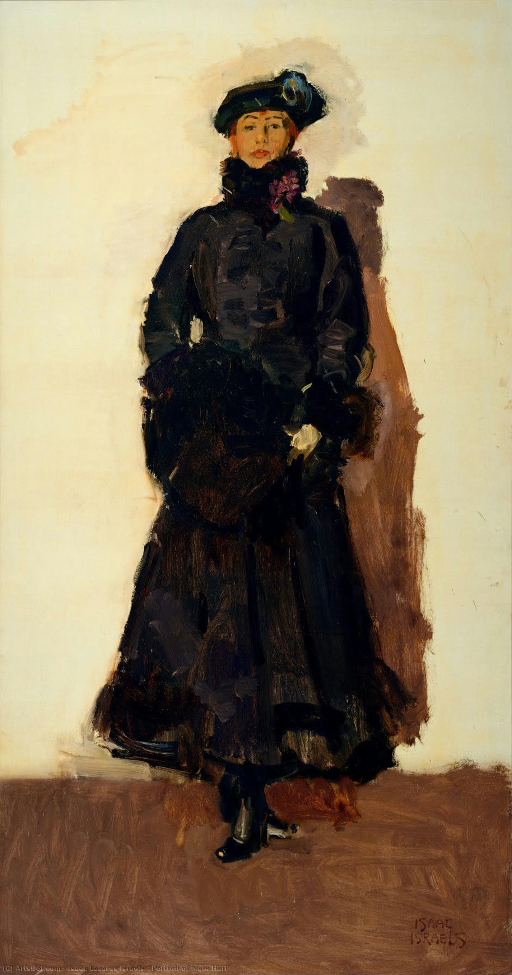 Portrait Of Mata Hari — Isaac Lazarus Israels