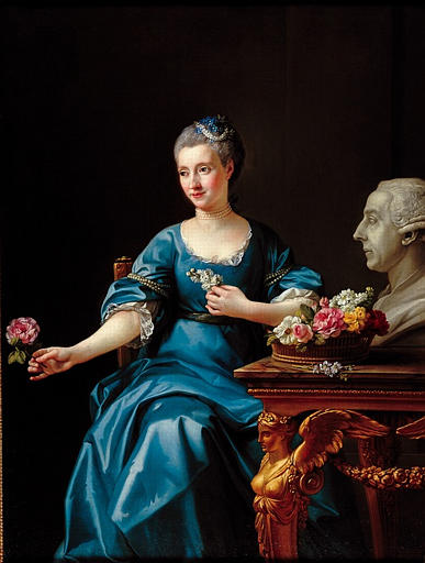 La Marquise De Migieu — Joseph Marie Vien