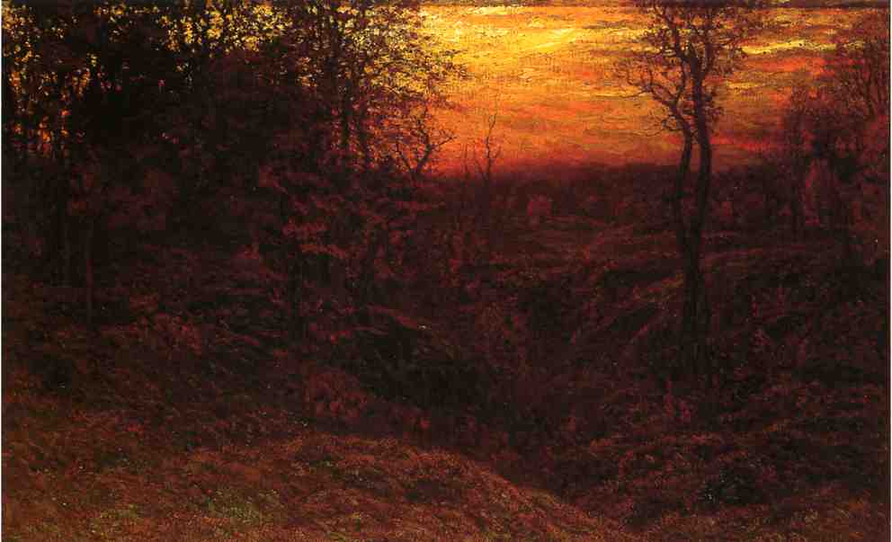 Landscape At Sunset — John Joseph Enneking