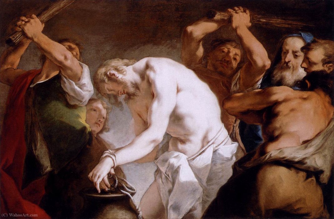 Flagellation Of Christ — Nicola Grassi