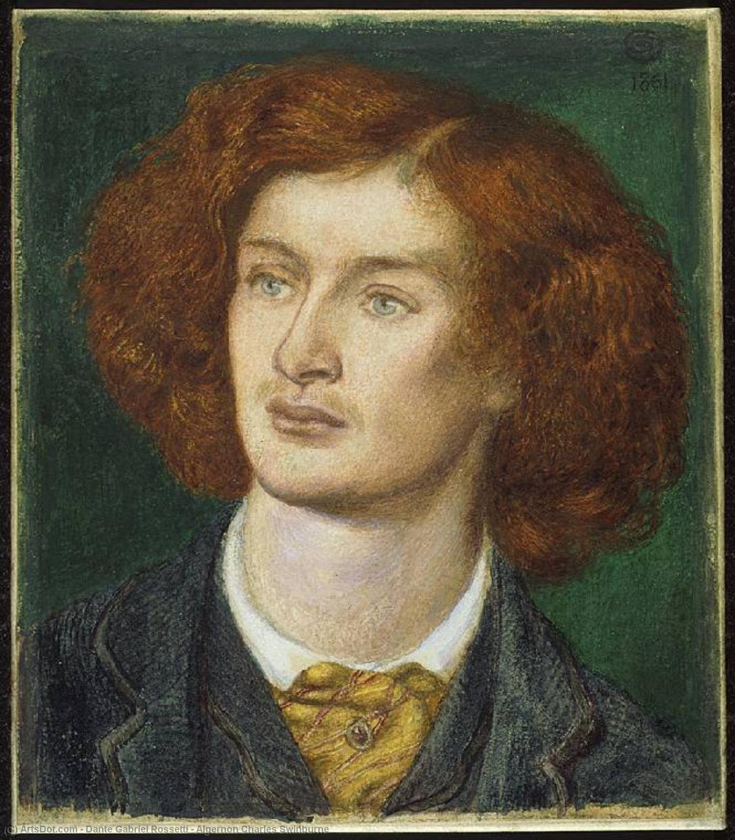 Algernon Charles Swinburne — Dante Gabriel Rossetti