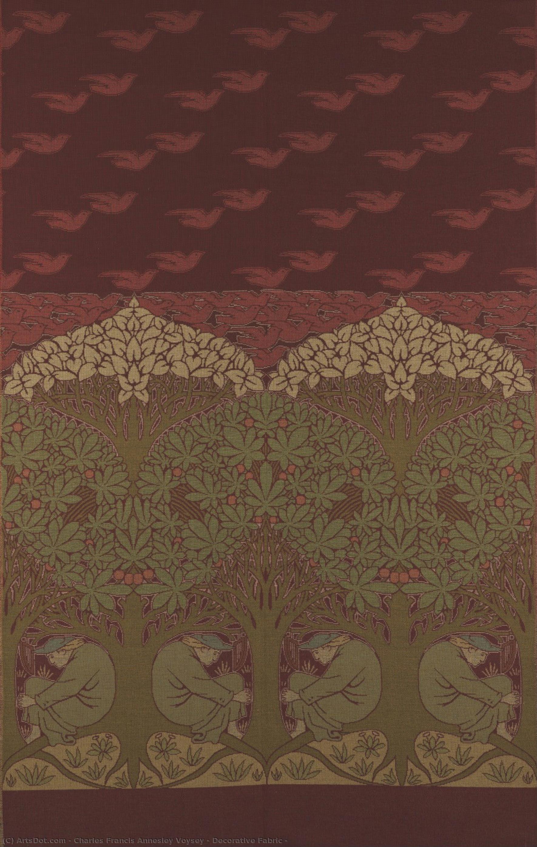 Decorative Fabric — Charles Francis Annesley Voysey