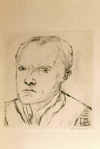 Self-portrait 2 — Max Beckmann