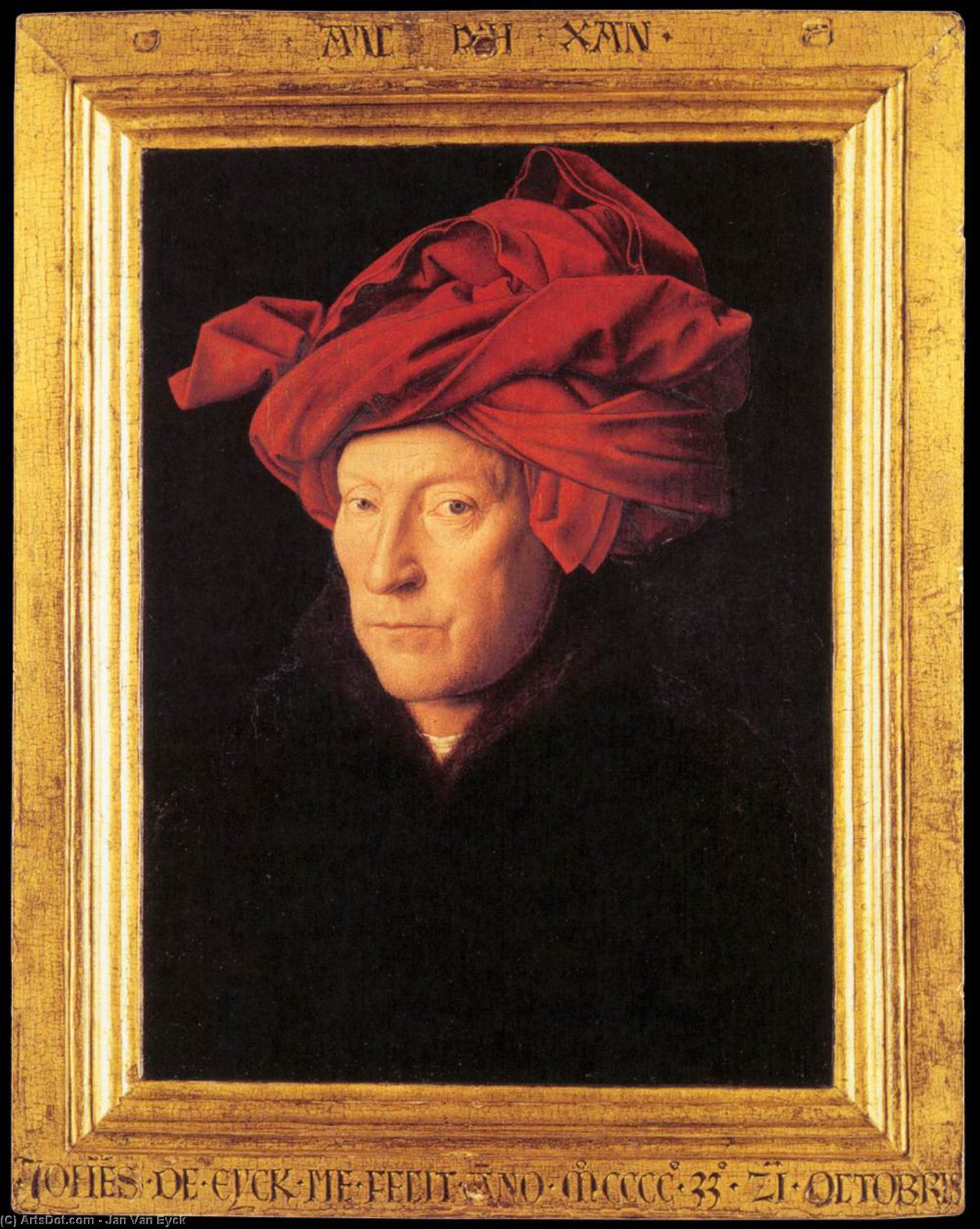 Man In A Turban — Jan Van Eyck