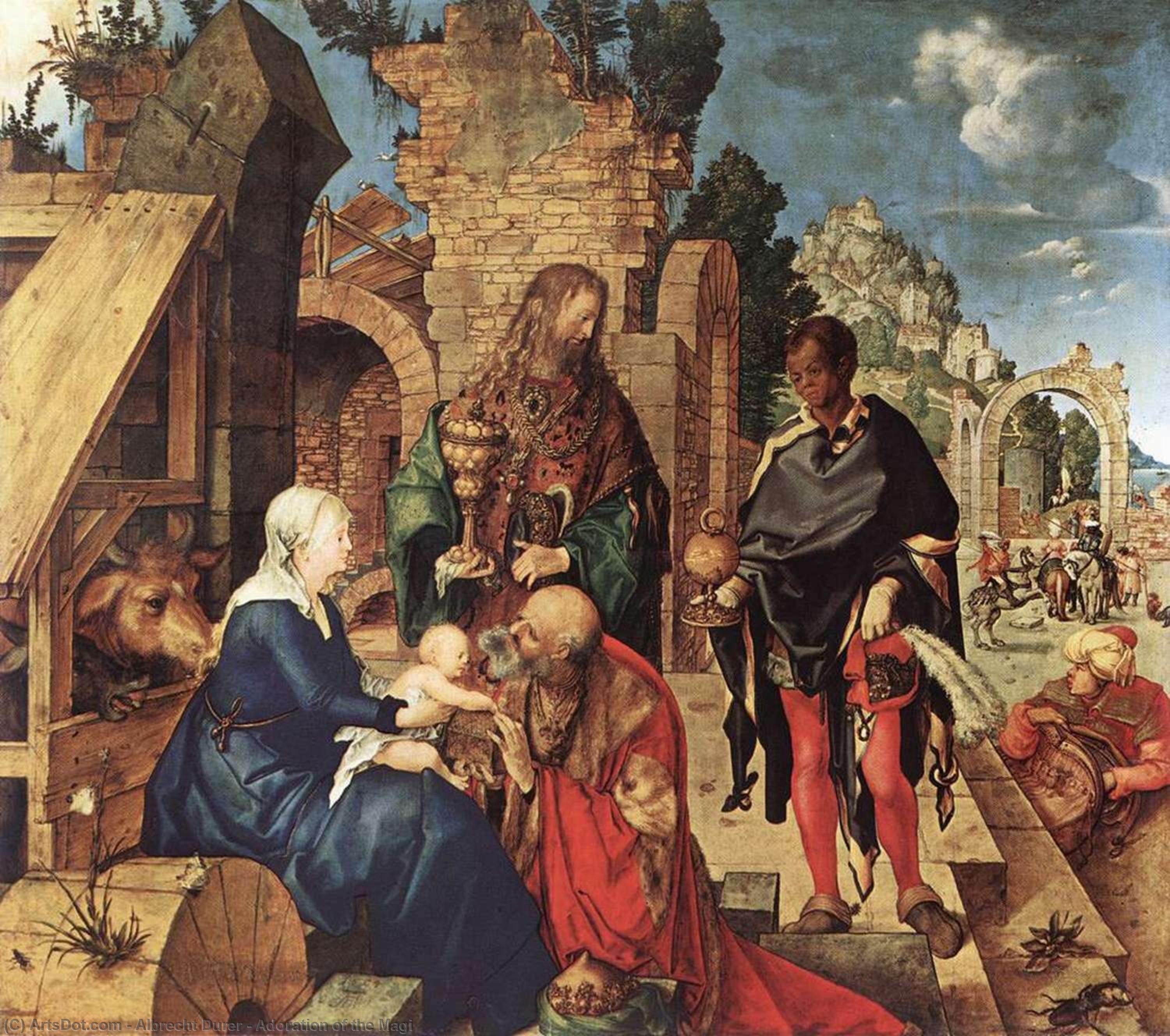 Adoration Of The Magi — Albrecht Dürer