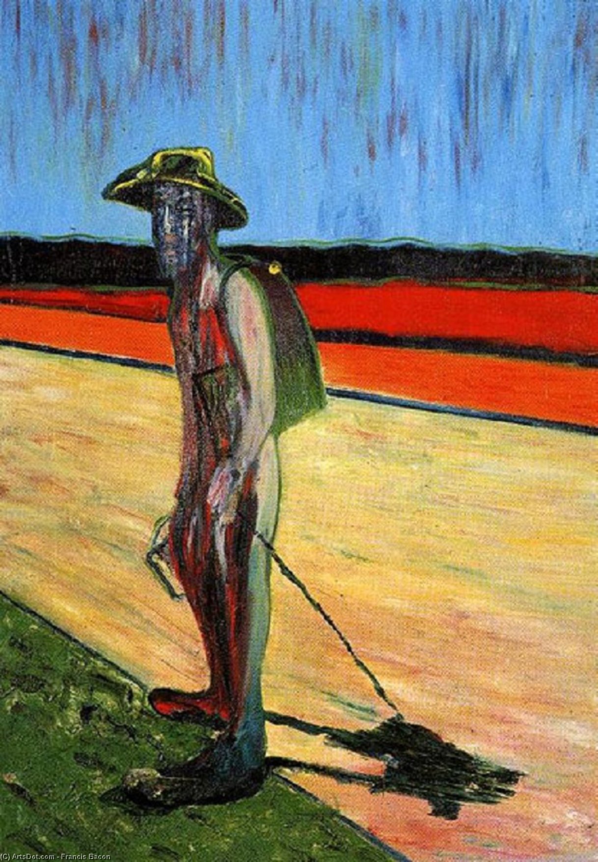 Study For A Portrait Of Van Gogh V, 1957 — Francis Bacon