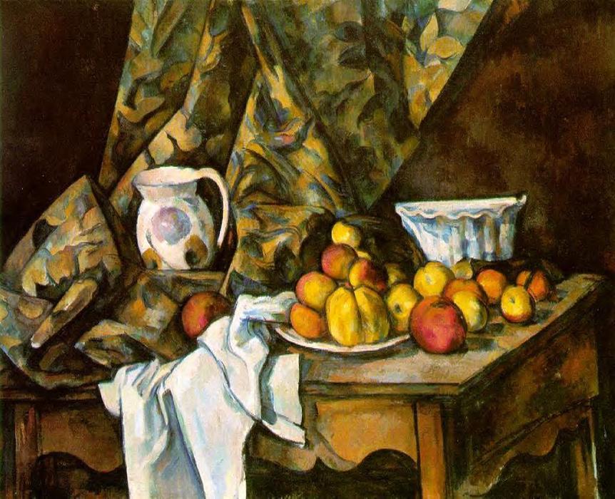 Still Life With Flower Holder — Paul Cézanne