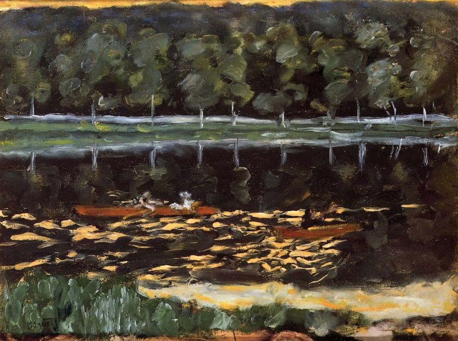Going Rowing — Pierre Bonnard
