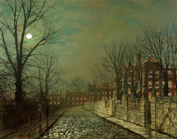 The Trysting Tree — John Atkinson Grimshaw