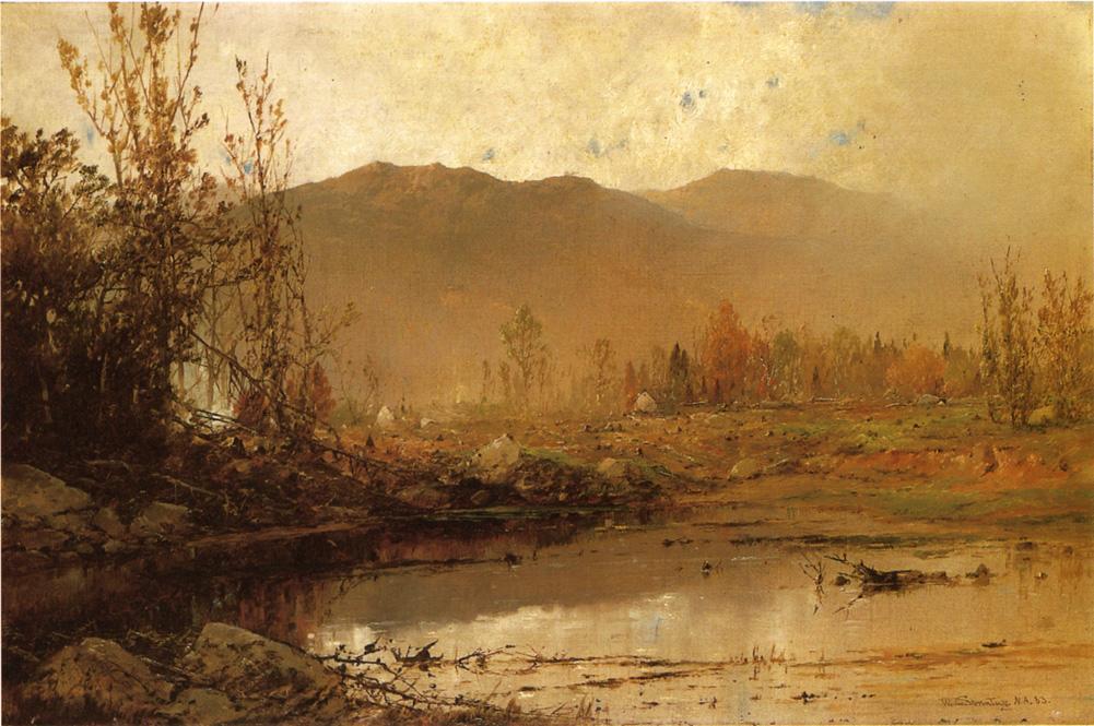 Mountain Lake In Autumn — William Louis Sonntag