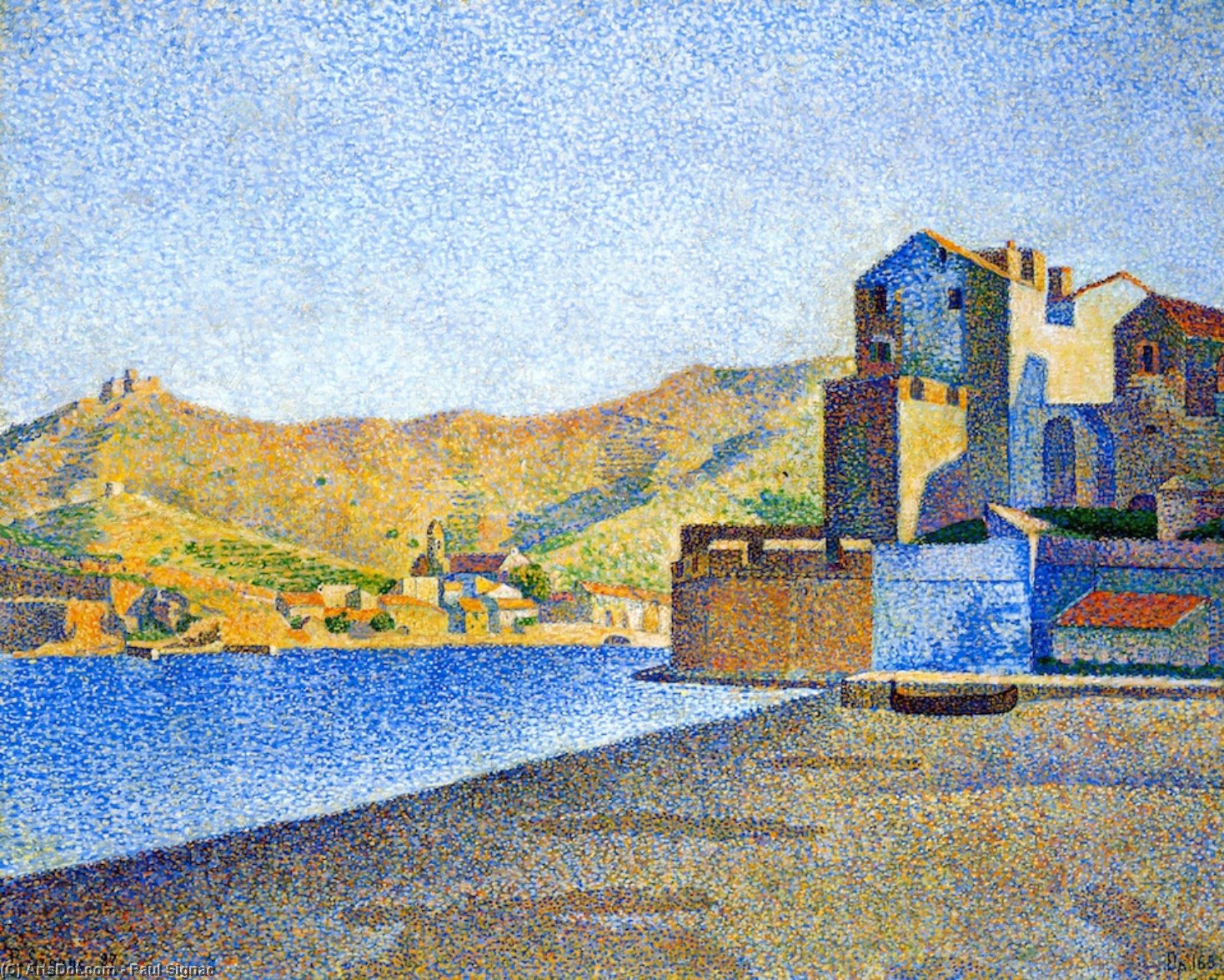 The Town Beach, Collioure, Opus 165 — Paul Signac
