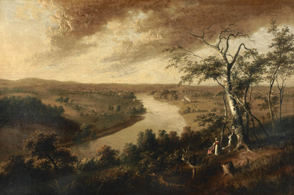 Landscape With Curving River — Thomas Doughty