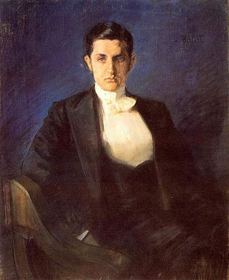 Dmitry Filosof Portrait — Léon Bakst