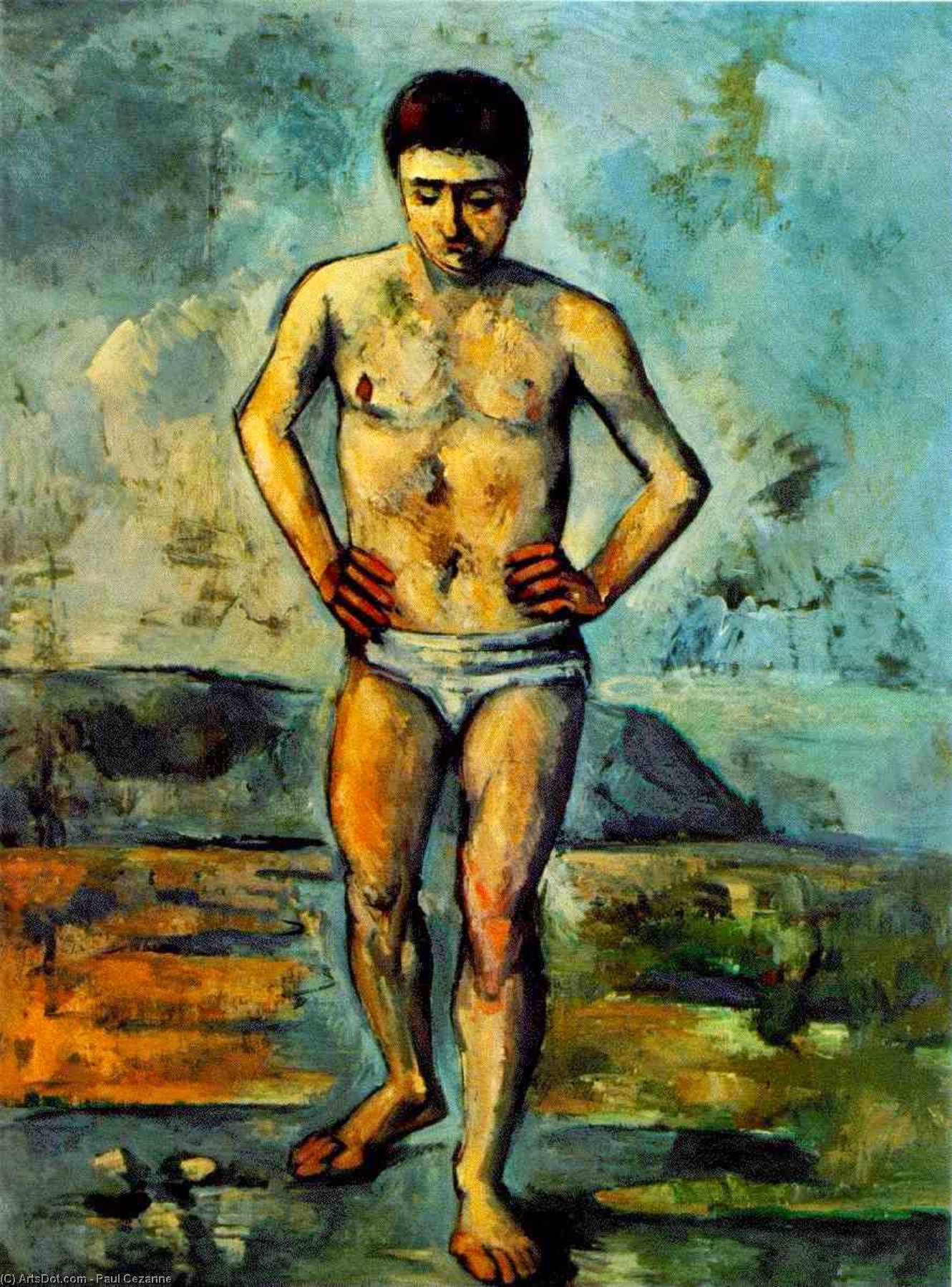 The Bather — Paul Cézanne