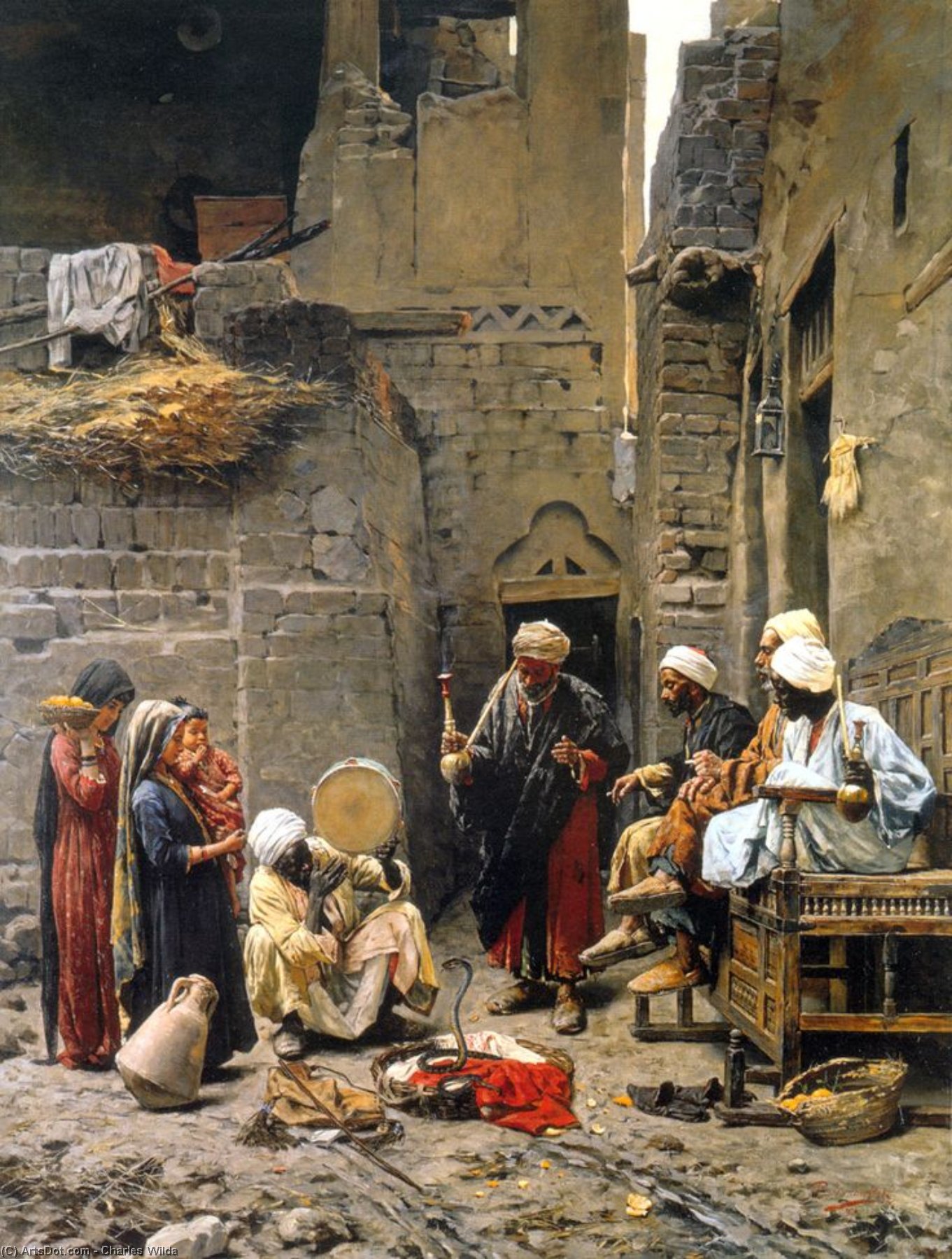 Paul Jovanowich The Snake Charmer — Charles Wilda