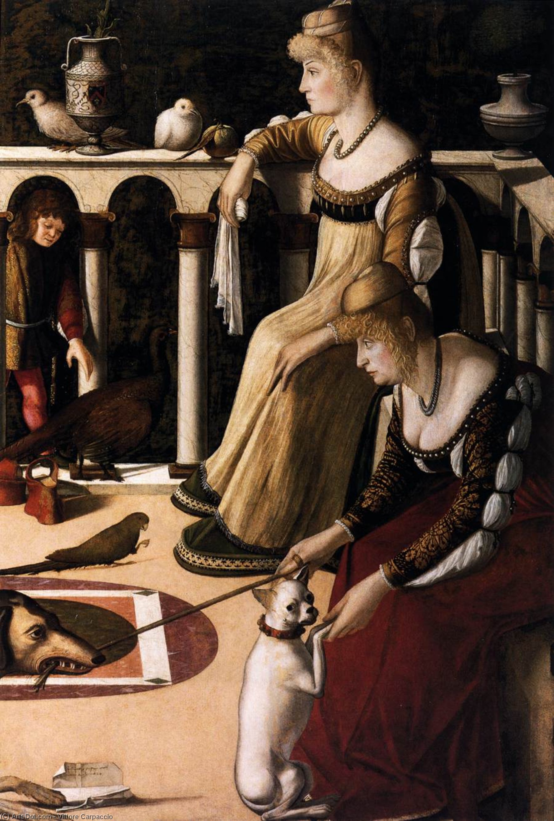 Two Venetian Ladies — Vittore Carpaccio