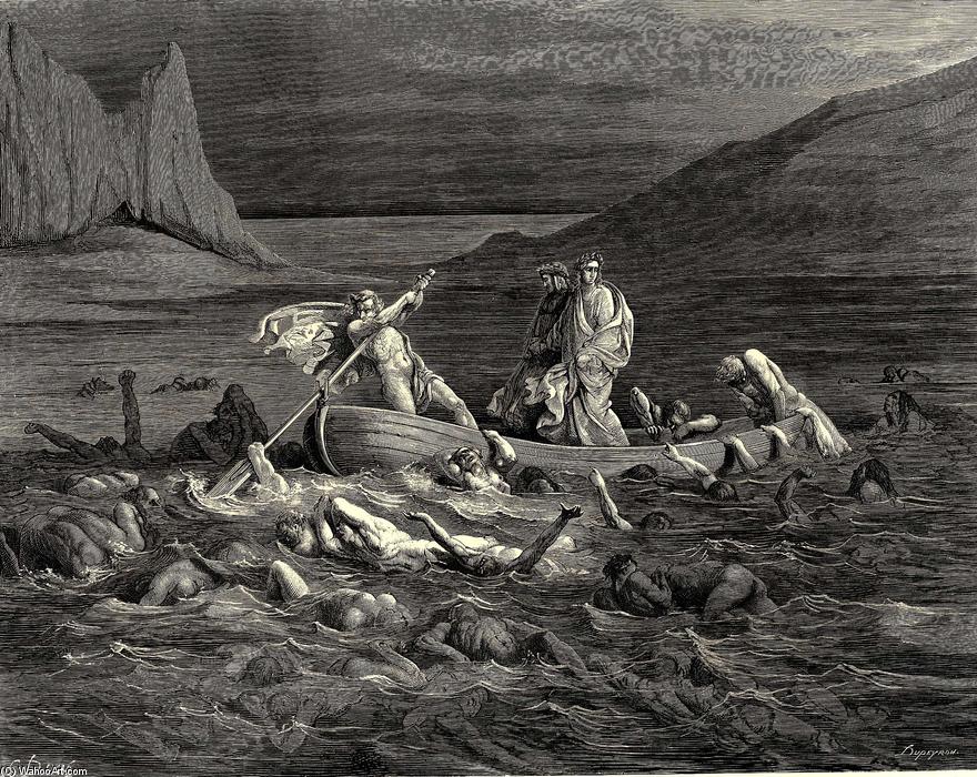 The Inferno, Canto 8 — Paul Gustave Doré