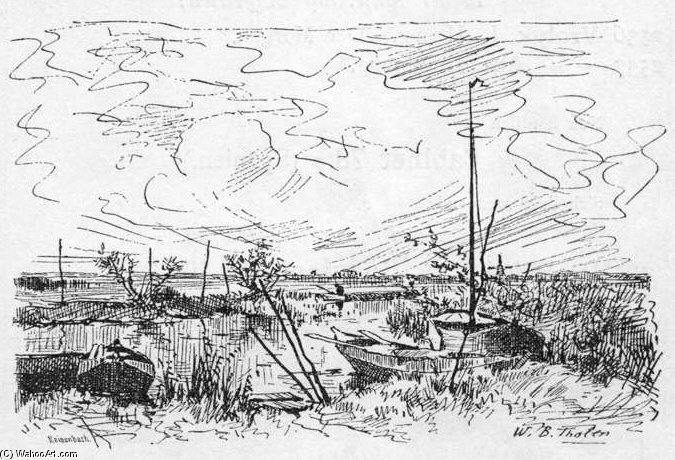 Holländische Landschaft — Willem Bastiaan Tholen
