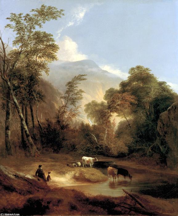 Pastoral Landscape — Alvan Fisher
