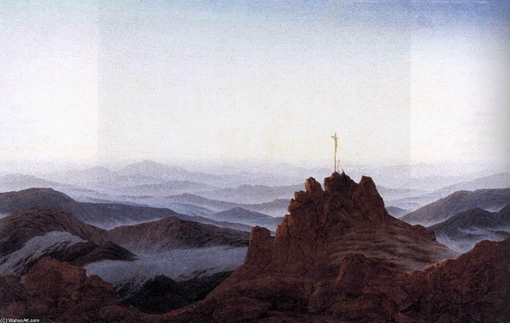Morning In The Riesengebirge — Caspar David Friedrich