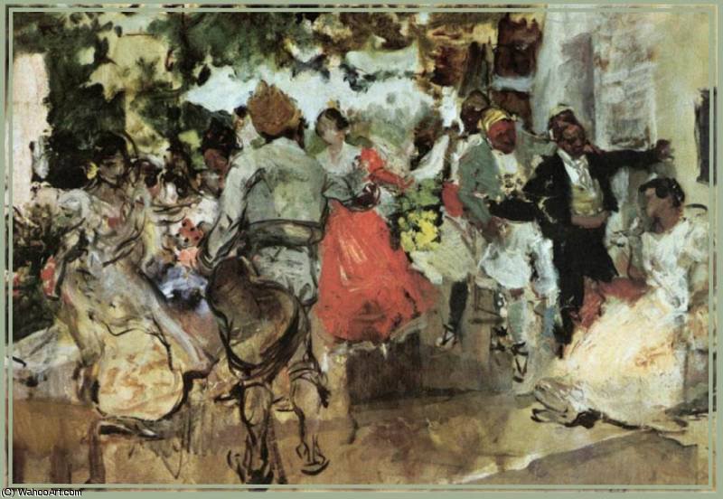 En La Huerta De Valencia — Joaquín Sorolla Y Bastida