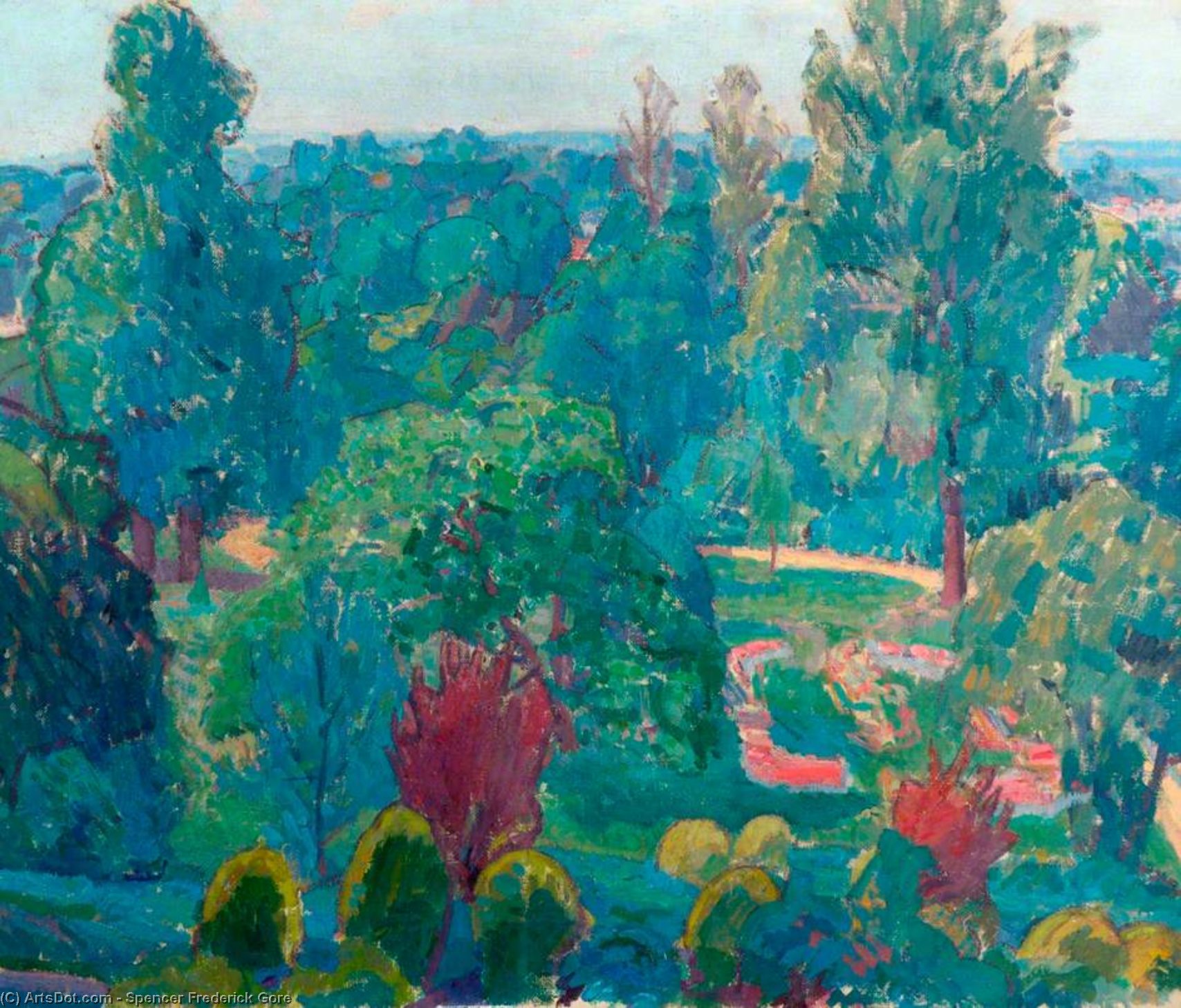 The Terrace Gardens — Spencer Frederick Gore