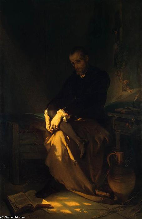 Tasso In The Prison — Louis Gallait