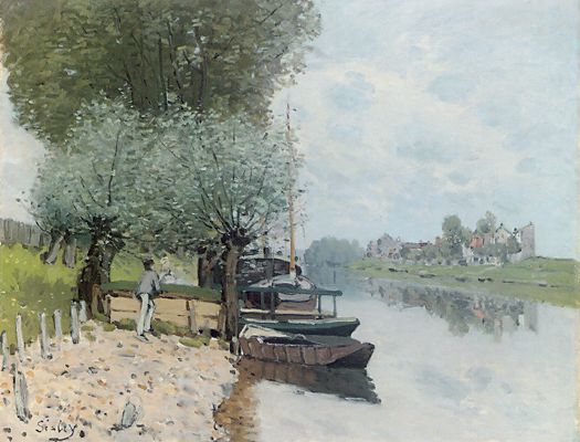 The Seine At Bougival 6 — Alfred Sisley
