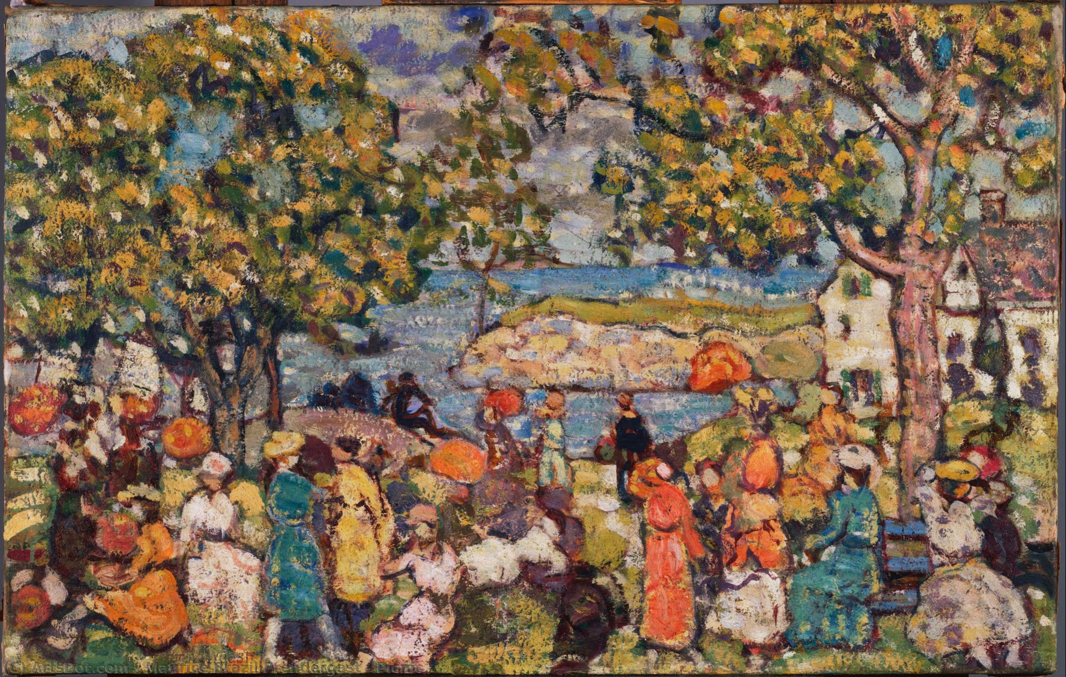 Picnic — Maurice Brazil Prendergast