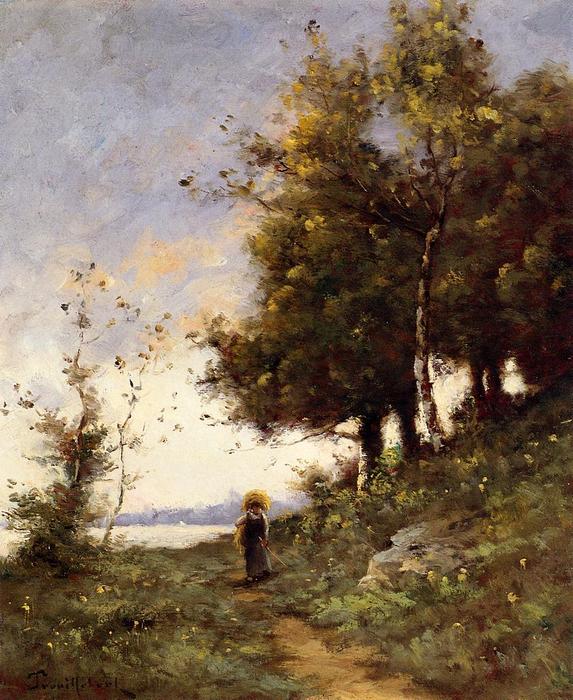 Woman On A Path — Paul Désiré Trouillebert