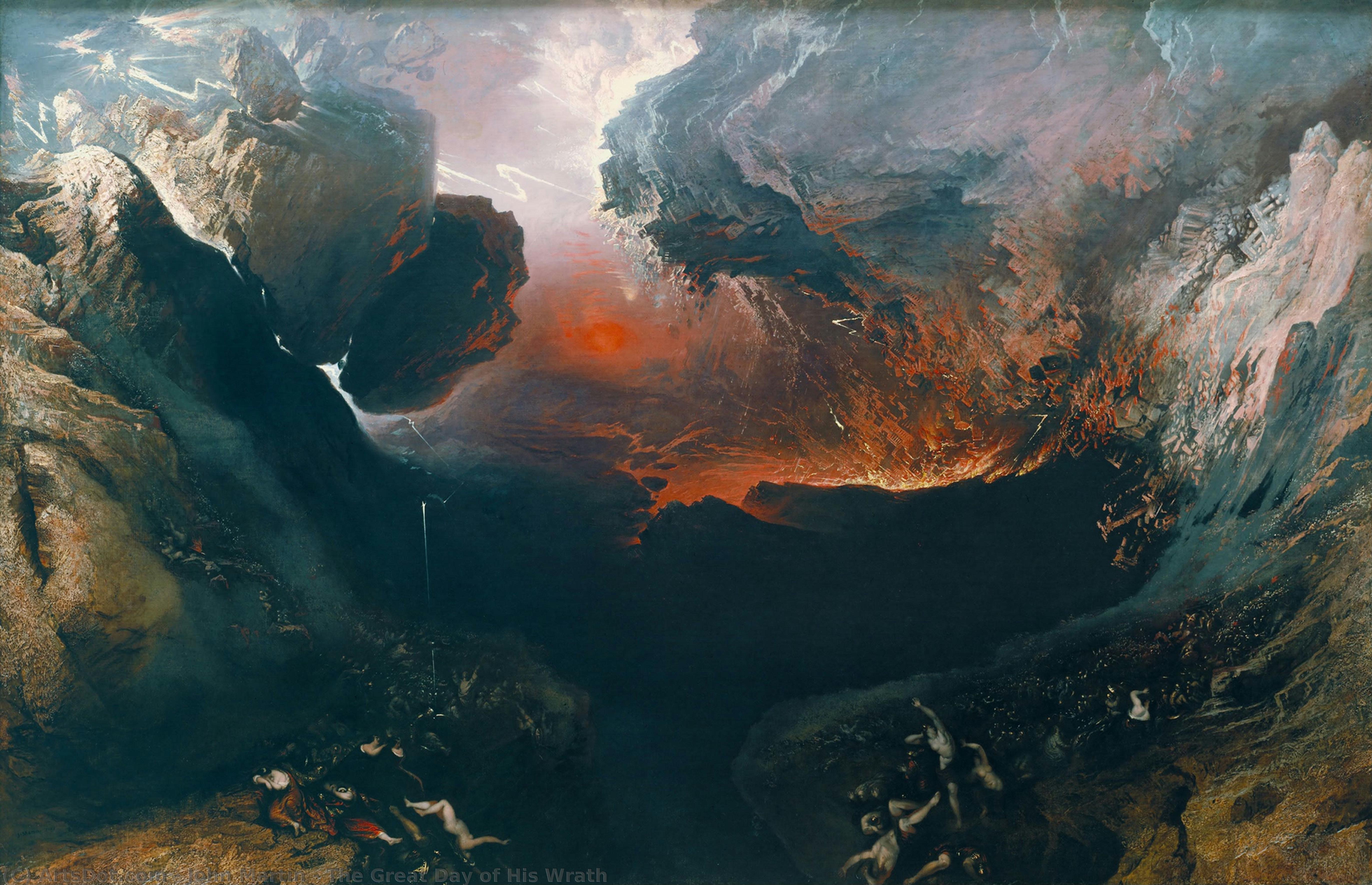 The Great Day Of His Wrath — Džon Martin