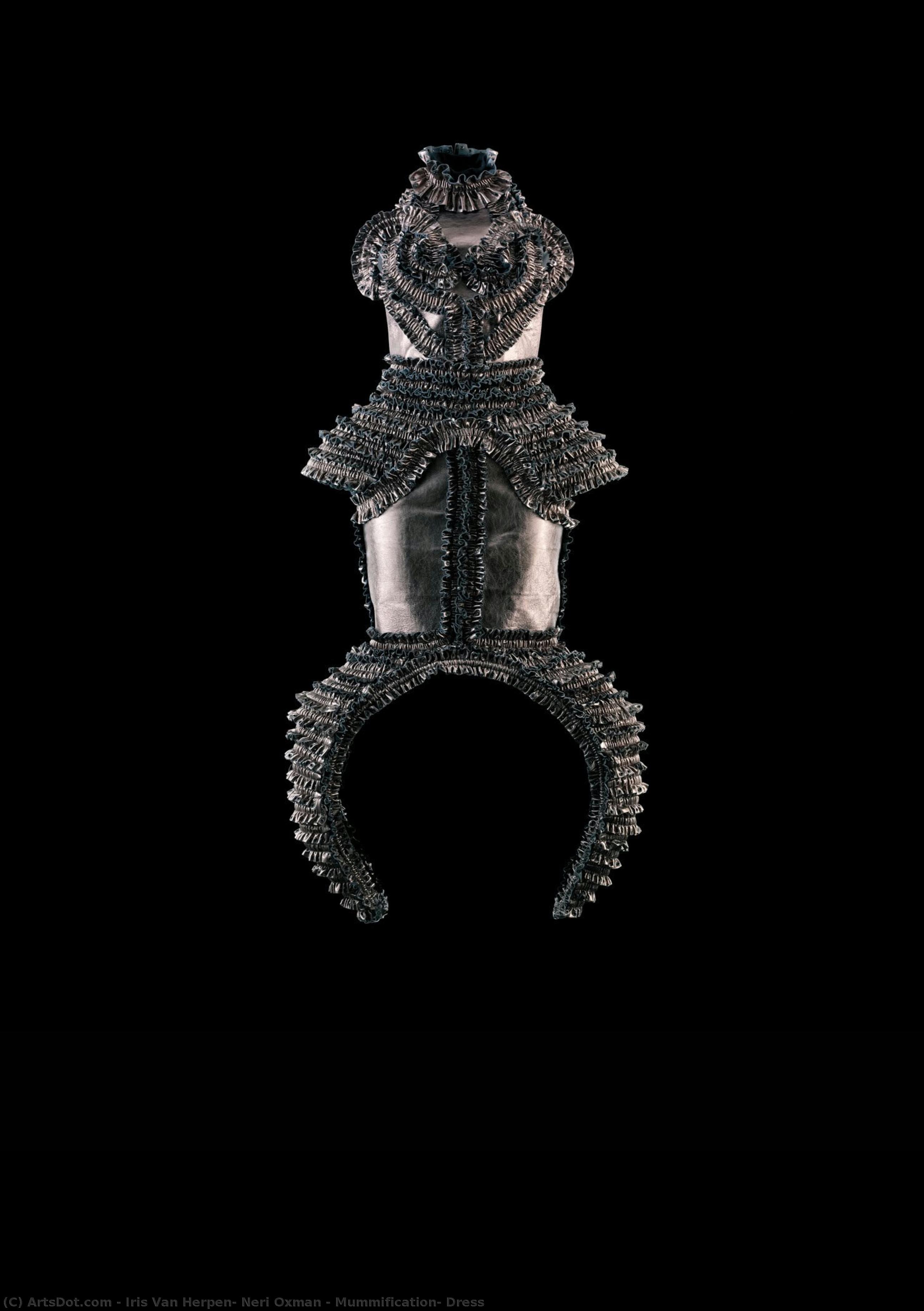 Mummification, Dress — Iris Van Herpen, Neri Oxman