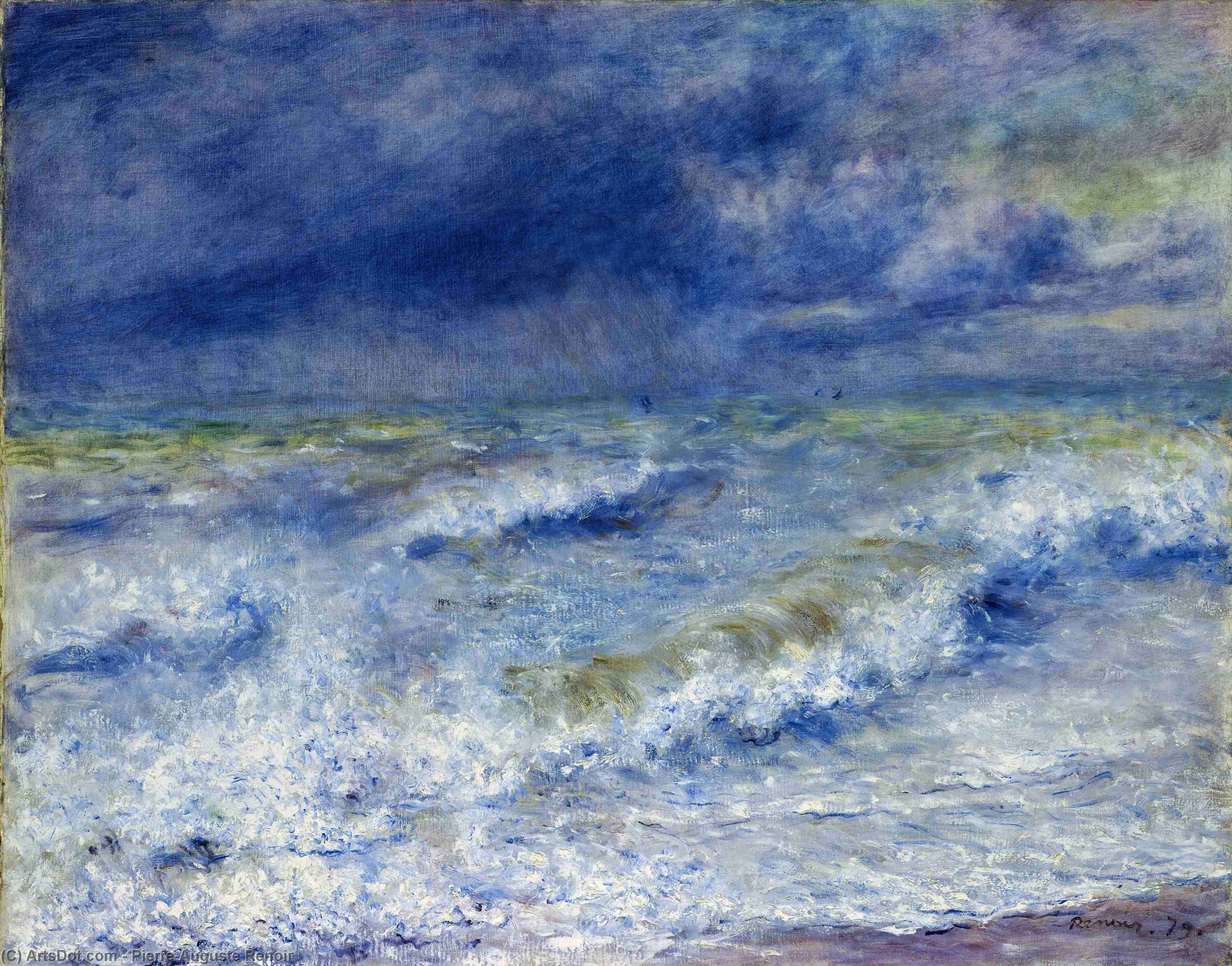 Seascape — Pierre-auguste Renoir