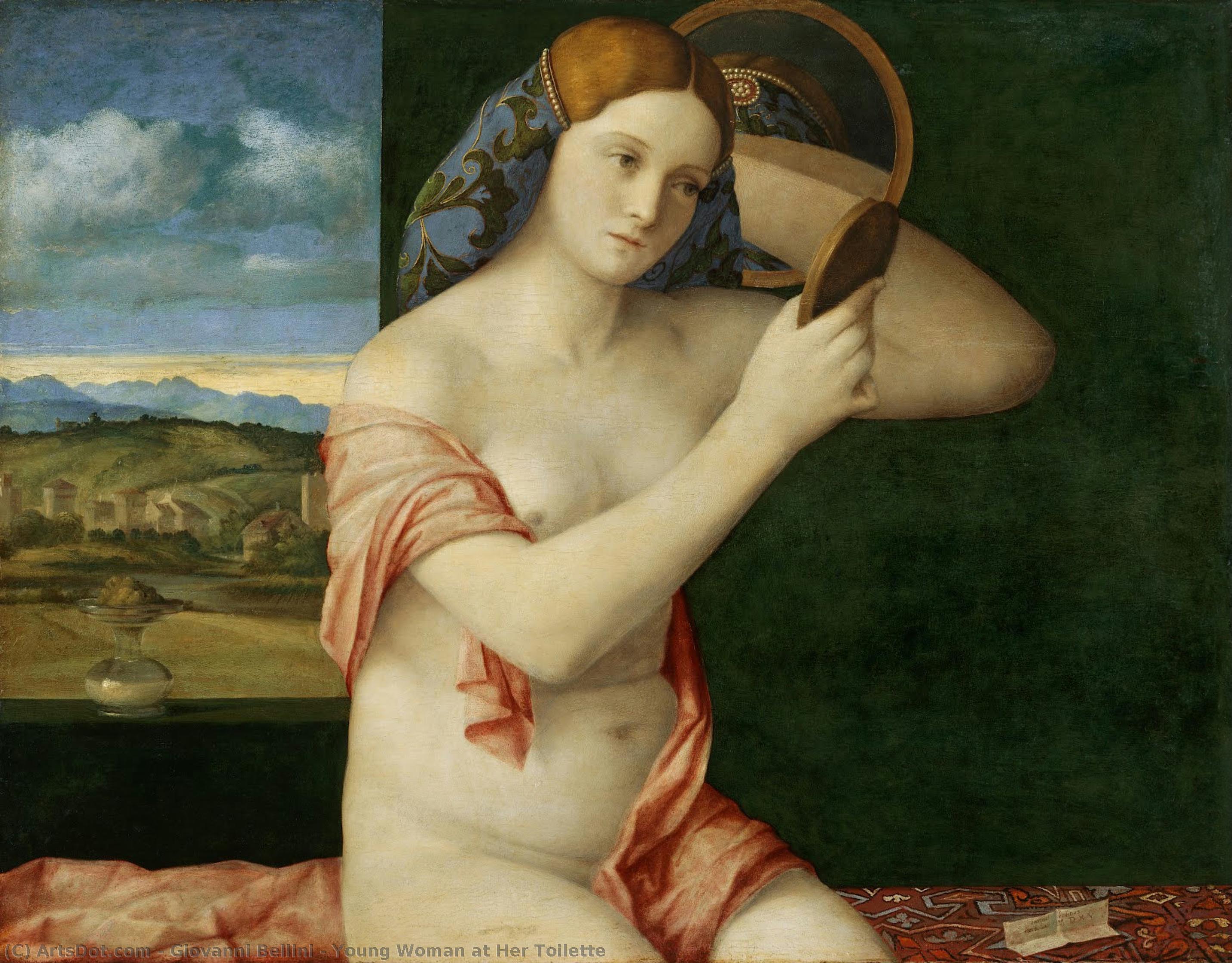 Young Woman At Her Toilette — Giovanni Bellini