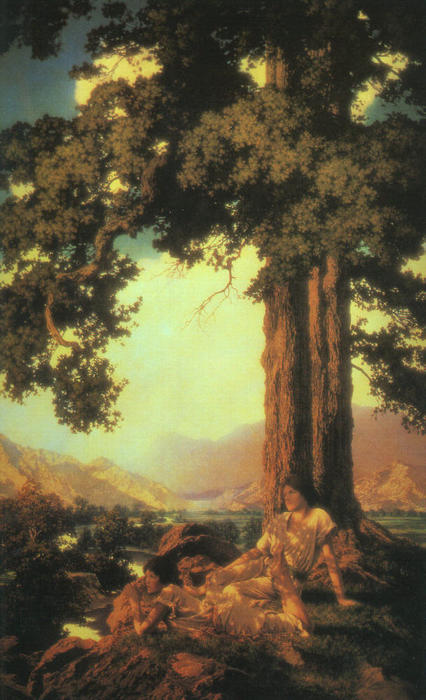 Hilltop — Maxfield Parrish