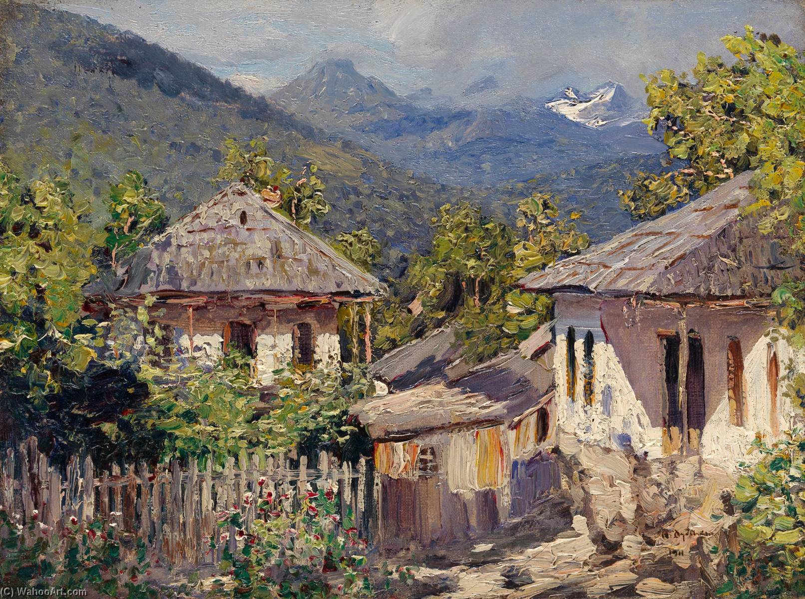Mountain Village — Nikolai Nikanorovich Dubovskoy