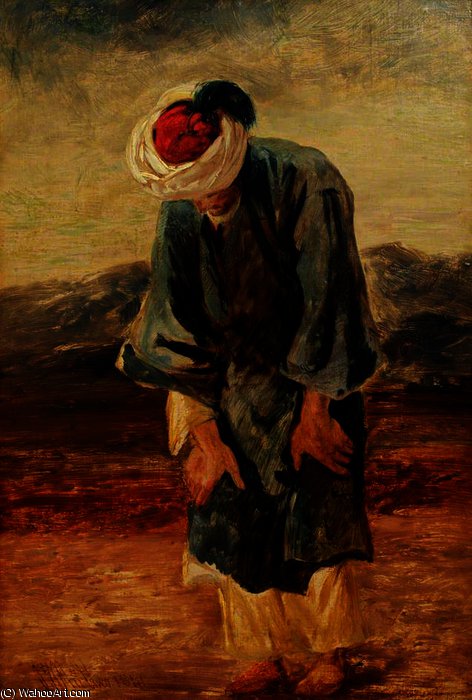 A Muslim At Prayer — William James Müller