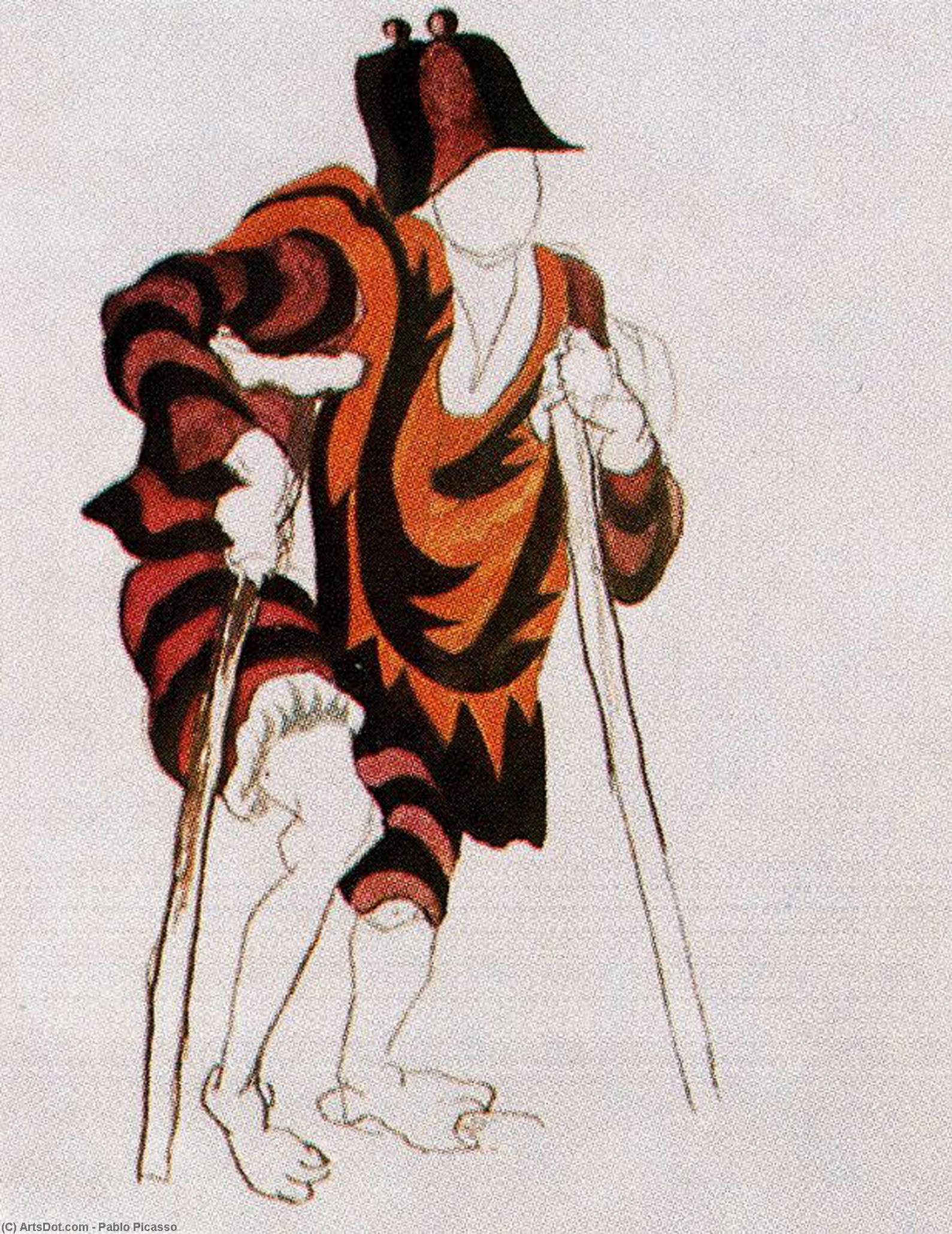 'costume Design For Ballet ''tricorne''' — Pablo Picasso