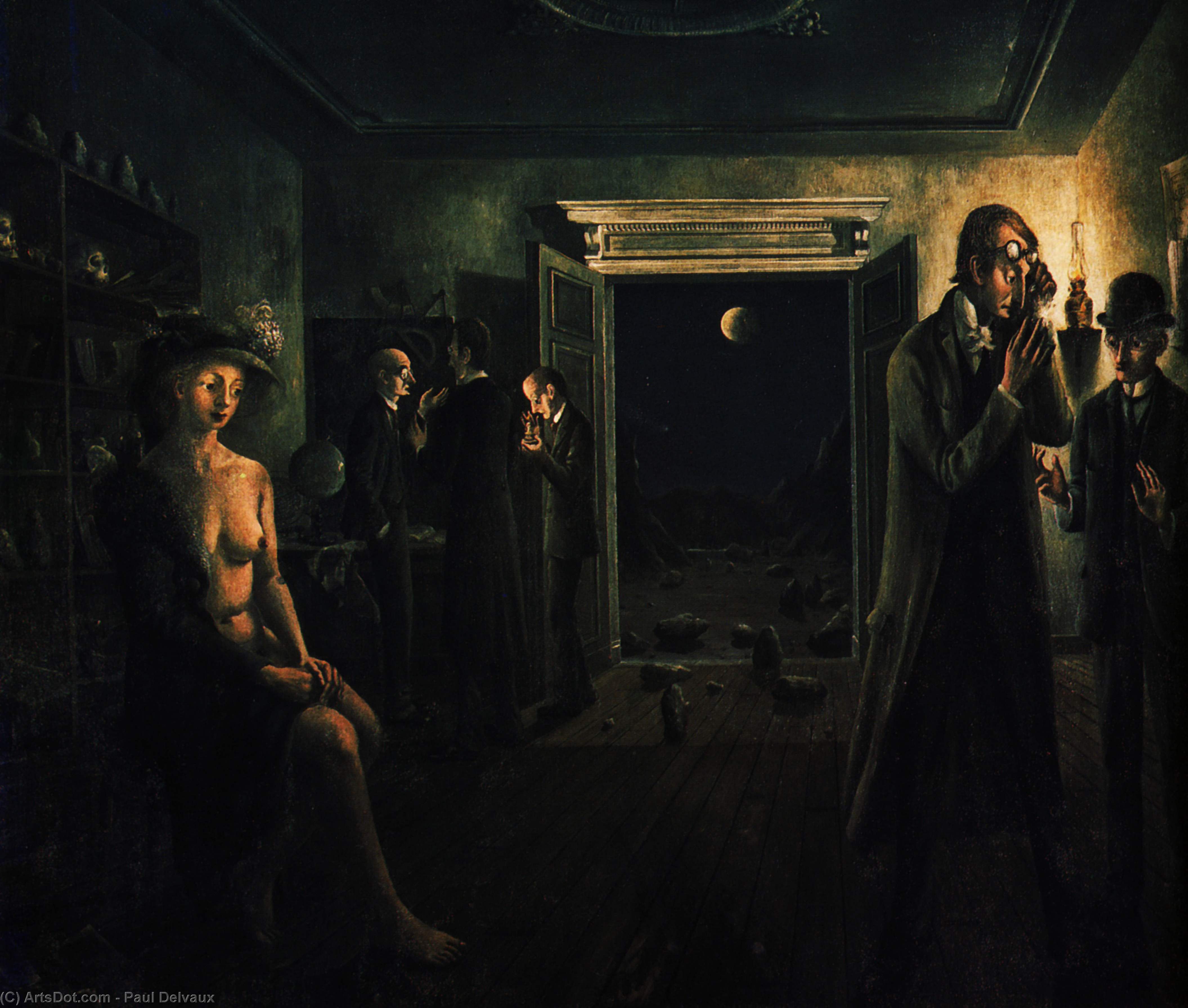 Phases Of The Moon Ii — Paul Delvaux